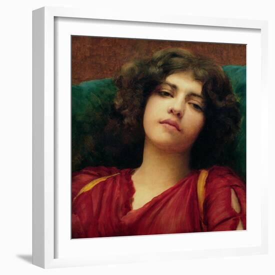 Reverie-John William Godward-Framed Giclee Print