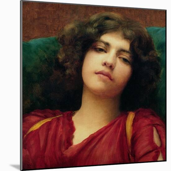 Reverie-John William Godward-Mounted Giclee Print