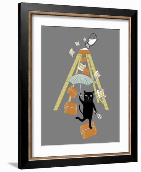 Reverse Luckology-Steven Wilson-Framed Giclee Print