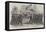 Review of Federal Troops on 4 July by President Lincoln and General Scott-null-Framed Premier Image Canvas