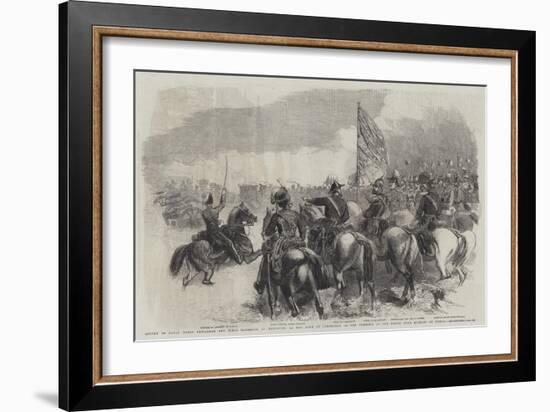 Review of Royal Horse Artillery and Field Batteries at Woolwich-Frederick John Skill-Framed Giclee Print