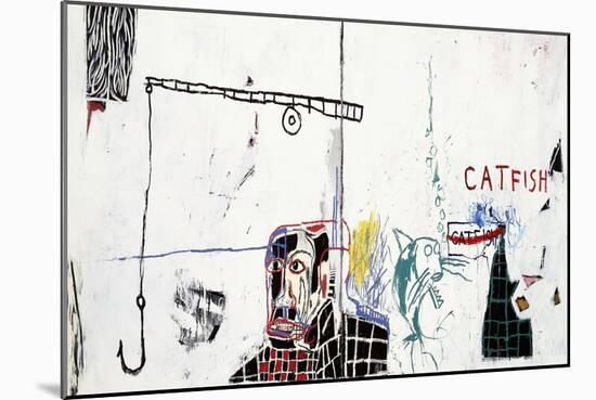 Revised Undiscovered Genius of the Mississippi Delta-Jean-Michel Basquiat-Mounted Premium Giclee Print