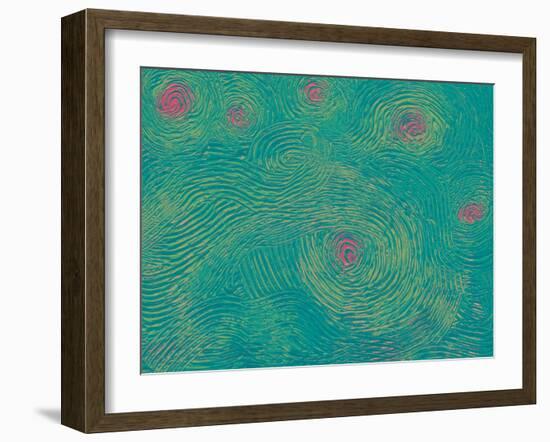 Revisiting Starry Night-Maryse Pique-Framed Giclee Print