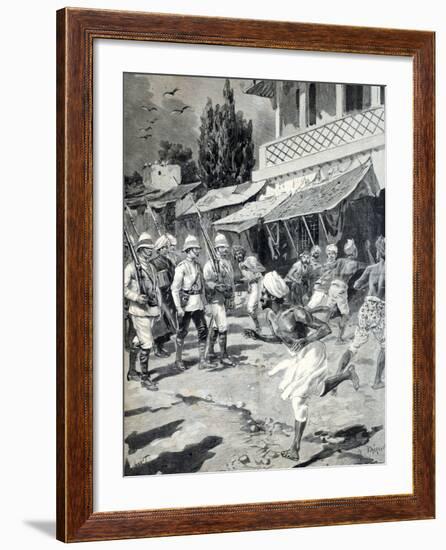 Revolt in Bombay against British Rule 1898-Chris Hellier-Framed Photographic Print