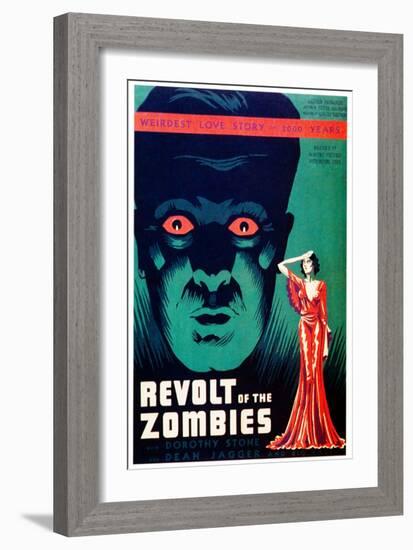 Revolt of the Zombies, 1936-null-Framed Premium Giclee Print