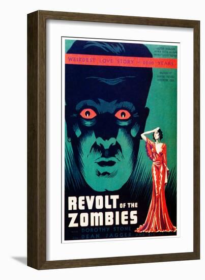 Revolt of the Zombies, 1936-null-Framed Premium Giclee Print