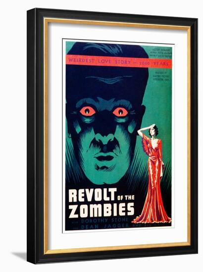 Revolt of the Zombies, 1936-null-Framed Premium Giclee Print