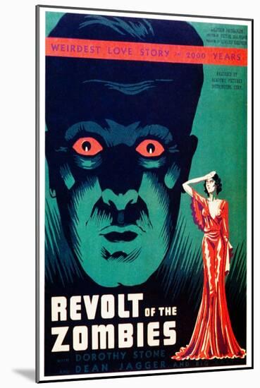 Revolt of the Zombies, 1936-null-Mounted Art Print