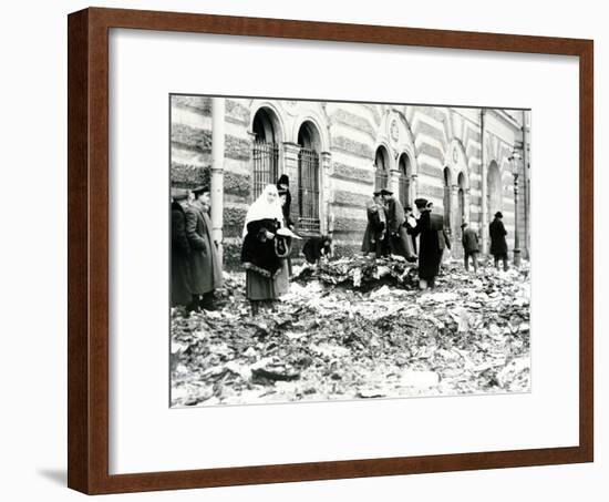 Revolution in St. Petersburg, February 1917-null-Framed Photographic Print