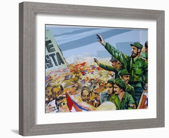 Revolutionary Art, Museum of the Revolution, Havana, Cuba-Bruno Barbier-Framed Photographic Print