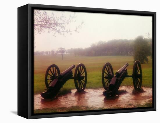 Revolutionary Cannons at Valley Forge-Henry Groskinsky-Framed Premier Image Canvas