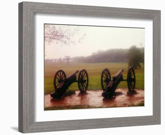 Revolutionary Cannons at Valley Forge-Henry Groskinsky-Framed Photographic Print