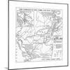 Revolutionary War Map, 1776-null-Mounted Giclee Print