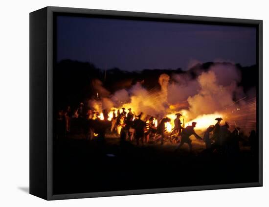 Revolutionary War Reenactment, Patowmack Canal, Potomac, Virginia, USA-Kenneth Garrett-Framed Premier Image Canvas