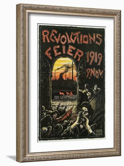 Revolutions Feier Poster-null-Framed Giclee Print