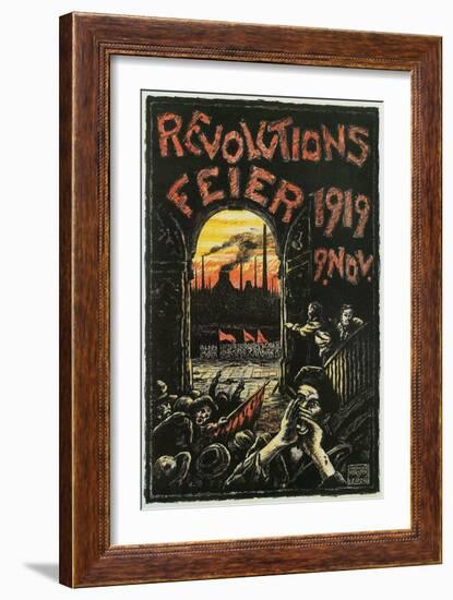 Revolutions Feier Poster-null-Framed Giclee Print