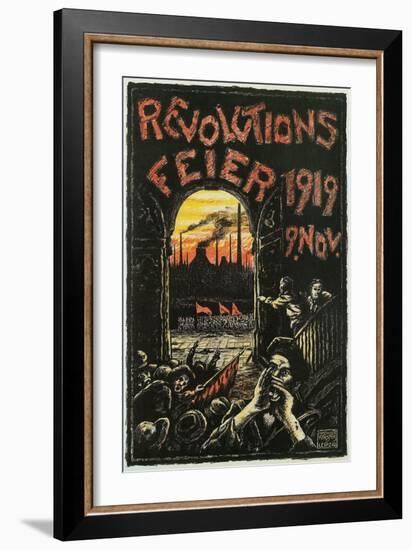 Revolutions Feier Poster-null-Framed Giclee Print