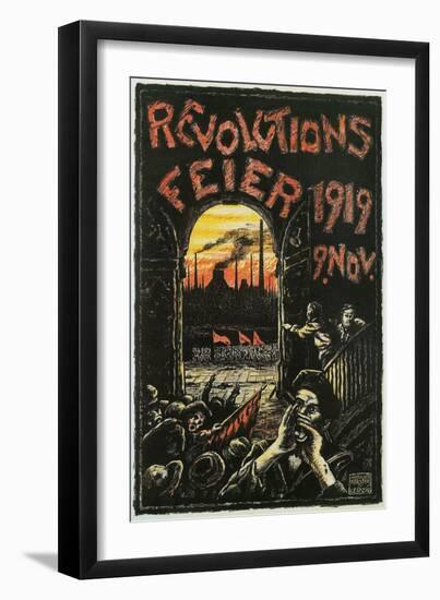 Revolutions Feier Poster-null-Framed Giclee Print