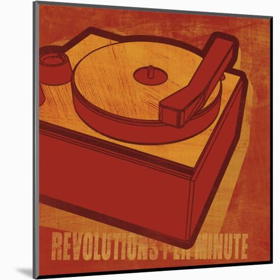 Revolutions per Minute-John W^ Golden-Mounted Art Print