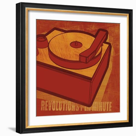Revolutions per Minute-John W Golden-Framed Giclee Print