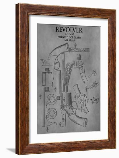 Revolver, 1856-Dan Sproul-Framed Art Print