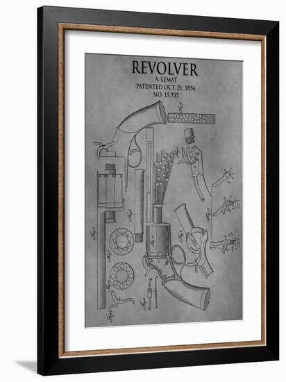 Revolver, 1856-Dan Sproul-Framed Art Print