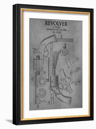 Revolver, 1856-Dan Sproul-Framed Art Print