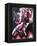 Revolver Girl 1-Abstract Graffiti-Framed Premier Image Canvas