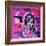 Revolver Pinks-Abstract Graffiti-Framed Giclee Print