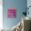 Revolver Pinks-Abstract Graffiti-Framed Premier Image Canvas displayed on a wall