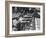 Revolvers Being Used by Police Class During Target Practice at Los Angeles City College-Peter Stackpole-Framed Photographic Print