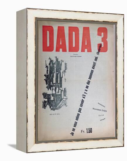 Revue Dada No.3, December 1918 (Colour Litho)-French-Framed Premier Image Canvas