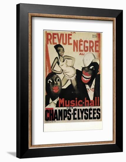 Revue Negre-Paul Colin-Framed Photographic Print