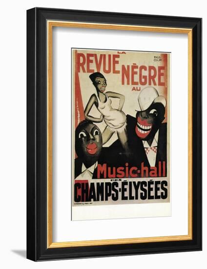 Revue Negre-Paul Colin-Framed Photographic Print