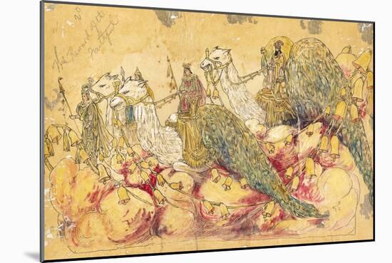 Reward of the Faithful 1910 New Orleans Float Designs-Jennie Wilde-Mounted Giclee Print