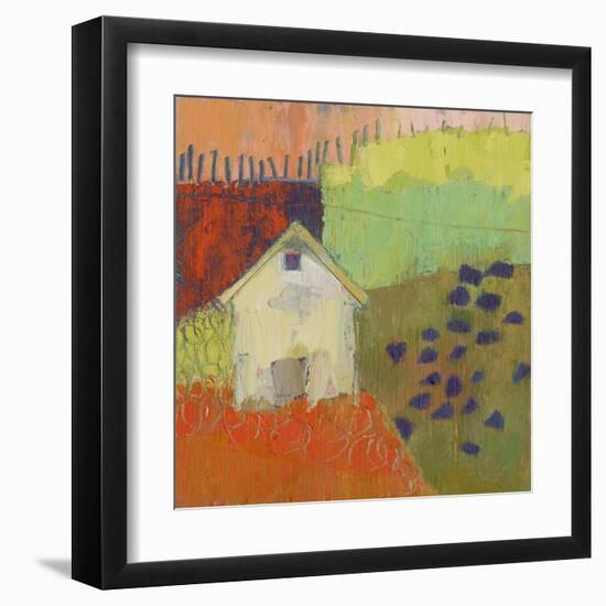 Rewy Barn-Sue Jachimiec-Framed Art Print