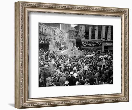 Rex, King of the New Orleans Mardi Gras Parade--Framed Photographic Print
