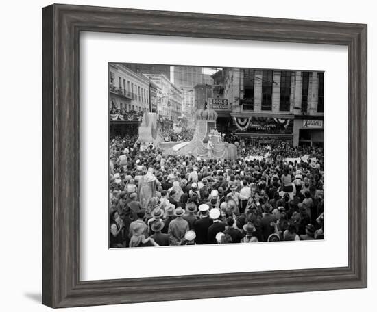 Rex, King of the New Orleans Mardi Gras Parade-null-Framed Photographic Print