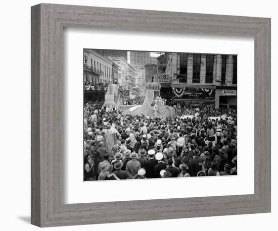 Rex, King of the New Orleans Mardi Gras Parade-null-Framed Photographic Print