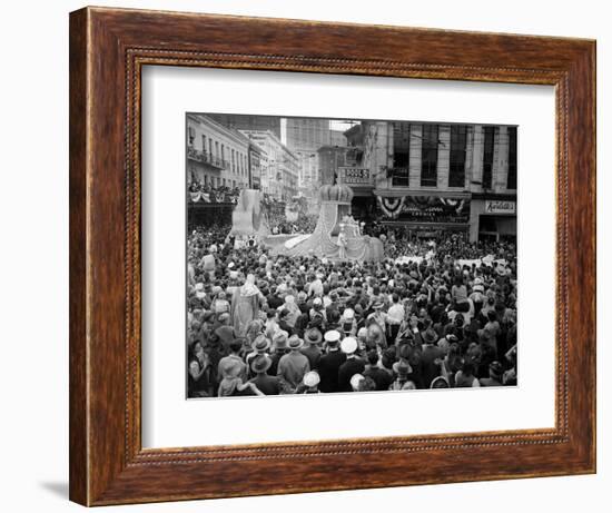 Rex, King of the New Orleans Mardi Gras Parade-null-Framed Photographic Print