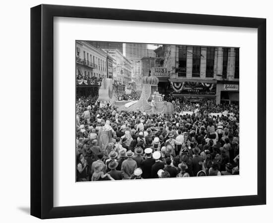 Rex, King of the New Orleans Mardi Gras Parade-null-Framed Photographic Print