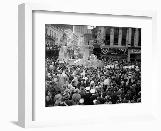 Rex, King of the New Orleans Mardi Gras Parade-null-Framed Photographic Print