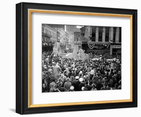 Rex, King of the New Orleans Mardi Gras Parade-null-Framed Photographic Print