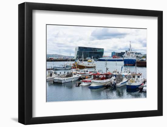 Reykjavik, Harbour-Catharina Lux-Framed Photographic Print