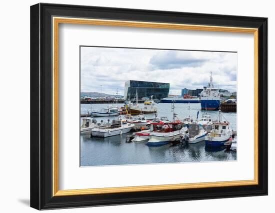 Reykjavik, Harbour-Catharina Lux-Framed Photographic Print