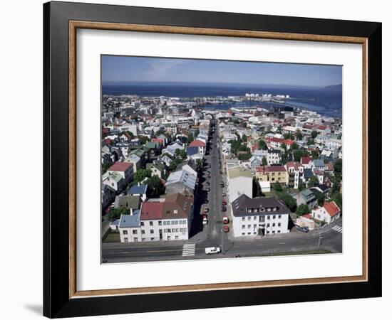 Reykjavik, Iceland, Polar Regions-David Lomax-Framed Photographic Print