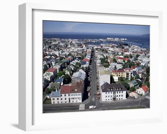 Reykjavik, Iceland, Polar Regions-David Lomax-Framed Photographic Print