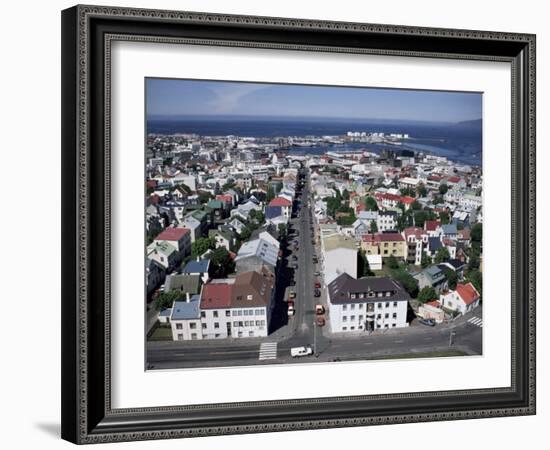 Reykjavik, Iceland, Polar Regions-David Lomax-Framed Photographic Print