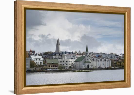 Reykjavik, Iceland, Polar Regions-Michael-Framed Premier Image Canvas