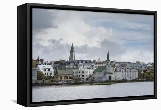 Reykjavik, Iceland, Polar Regions-Michael-Framed Premier Image Canvas